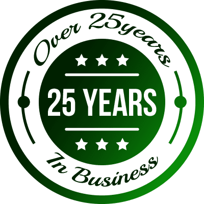  25 Years completed badge