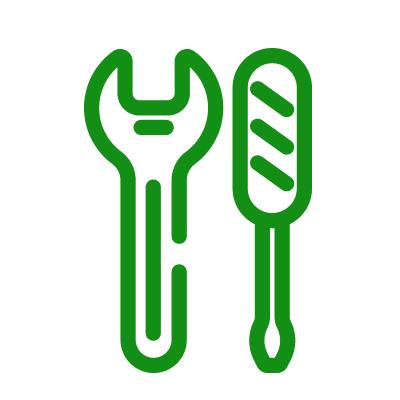Wrench and Screwdriver Icon